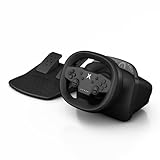 NBCP Gaming Lenkrad mit Pedalen,270 Grad PC Rennrad mit Dual-Vibration-Motoren,Drahtlose Bluetooth-Verbindung Lenkrad für PS4, PC, Switch, PS3, IOS, Android Rennspiele