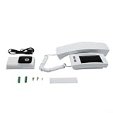 Video-Türsprechanlage Kabellos mit 3,5-Zoll-IPS-HD-Monitor, Zwei-Wege-Gegensprechanlage und Infrarot-Nachtsicht, ohne App, lokale SD-Karten-Aufzeichnung, einstellbare Klingeltöne, Weiß/Schwarz(White)