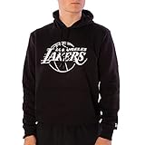New Era Hoodie - NFL MBA MLB - Kapuzenpullover - Football Basketball Baseball - Limited Edition - New England Patriots, Chicago Bulls, Tampa Bay Buccaneers. (Los Angeles Lakers Black, M, m)