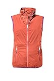 killtec Damen 2-Lagen Weste, Funktionsweste packbar KOS 67 WMN VST, koralle, 46, 41346-000