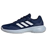 adidas Herren Gamecourt 2.0 Tennis Shoes Tennisschuhe, Dark Blue/Cloud White/Halo Blue, 44 EU
