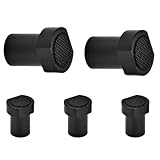 Bankhakenzwinge,19/20mm Mit Rutschfester Einlage | 5 Stück Holzwerkbank Lochzwingen Für Die Holzbearbeitung | zum Spannen, Sägen und Schleifen bei Möbelbau & Holzarbeiten