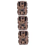 Happyyami Induktionskamera 3 Stück 20 Outdoor-Kamera Videokamera Wildkamera Für Draußen Jagd-Camcorder Camcorder Fangen Jagdkamera Induktion Tier Kameras