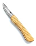 BeaverCraft Schnitzmesse C1M – Kleines Sloyd-Messer – Holzschnitzmesser-Werkzeuge für Anfänger – Karbonstahl-Scandi-Grind-Klinge – Anfänger-Schnitzwerkzeuge DIY Komplettes Starter-Set für Anfänge
