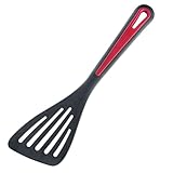 Westmark Pfannenwender, Länge: 30 cm, Kunststoff, Gallant, Schwarz/Rot, 29352270, 30 x 8.6999999999999993 x 3 cm