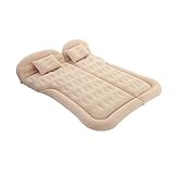 Bestiry Aufblasbare Auto-Luftmatratze für Chevrolet Bolt EUV 2021–2024, tragbar, für den Kofferraum, ideal für Reisen, Camping und als Schlafausrüstung, beige