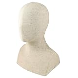Generisch Mannequin Head - Perückenständer Kopf Kosmetik Modell | Ausstellungsständer Für Schmuck Hüte Brillen Perücken Kopfhörer Schals Haaraccessoires