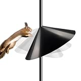 Vogelfutterstation Baffle | Praktischer Eichhörnchensicher Rundumschutz für Garten und Rasen Vogelfutterspender - Effektiver Schutz vor Eichhörnchen und Raubtieren