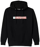 Sony Unisex Dua Hoodie Kapuzenpullover, Schwarz, XXL
