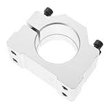 SOLUSTRE 46mm Spindelmotor Festsitz aus Aluminiumlegierung mit Schlitz Rutschfester Graviermaschinen Spindelhalter für Fräsmaschinen