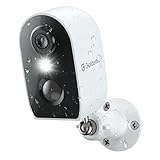 GALAYOU Überwachungskamera Aussen Akku WLAN Kabellos - 2K Kamera Überwachung Außen/Innen, Camera Outdoor 2.4Ghz WiFi mit PIR Bewegungserkennung, kompatibel mit Alexa