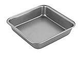 Chef Aid Antihaft-Quadratische Kuchenform 20cm aus Karbonstahl, Ideal für Alle Kuchensorten, Perfekt für Lasagne oder Traditionellen Hachis Parmentier