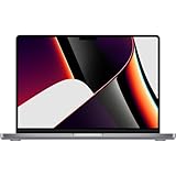 2021 MacBook Pro mit Apple M1 Pro Chip (14-zoll, 16GB RAM, 1TB SSD Kapazität) (AZERTY French) Space Grau (Generalüberholt)