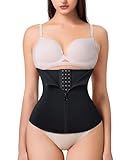 DOEOMK Waist Trainer, Shapewear Damen, Unterbrust Korsett Damen, Bauchweg Corset top, Corsage Bauchweg Body Stark Formend Das Corset Optimiert den Bereich um Taille Hüfte und Bauch sichtbar (M)