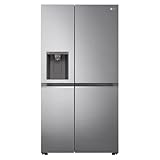 LG Electronics GSLV71PZTD | Side-by-Side mit EIS-, Crushed Ice und Wasserspender | interner Wassertank 4L | Total No Frost | Silber