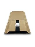 15 x Universal Buchverpckung DIN A5 | 245x165x20-70mm | Wickelverpackung aus Wellpappe, Wickelkarton in braun, selbstklebend für Buchversand Warenversand Bücher versenden (15)