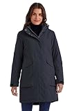 killtec Damen Parka/Mantel wasserdicht mit abzippbarer Kapuze Damen Funktionsparka, dunkelnavy, 38, 43284-000