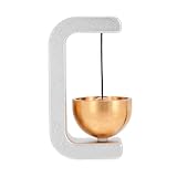 WHAMVOX Magnetische Türglocke aus Kupfer und Eisen mit Klassischer Messingglocke Kompakt und Langlebig Angenehmer Klang für Laden Zuhause und Haustür Praktischer Tür alarm für Kunden