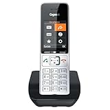 Gigaset Comfort 500 analoges Telefon, Silber/schwarz