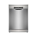 Bosch Einbau-Geschirrspüler, 60 cm breit, Serie 4, Home Connect, AquaStop, Stahl, SMS4HTI03E