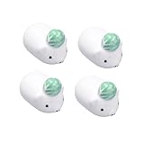 Cabilock 4 Stück Essstäbchen ruhen Besteck Soja für den einzug japanische küche Essstäbchen-Set Essstäbchen-Box essstäbchen Set tischdeko esstisch Cartoon-Essstäbchenhalter Green