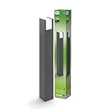PHILIPS Arbour ultraeffiziente Wegeleuchte, 1x 3,8 W, warmweiß, anthrazit