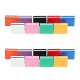 Alipis 18 Stück 4 MM Faderkappen für Audiomixer Mehrfarbige Potentiometer Schiebereglerkappen als Ersatz für Mischpultfader Ergonomisch Geformt Langlebiges Mischpultzubehör für Live