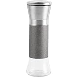 Kreuzkümmel Mühle Trockene Chili-Mühle Salz- und Pfeffermühle Verstellbare Edelstahlkonstruktion 6,5 x 6,5 x 19,0 cm zum Kochen