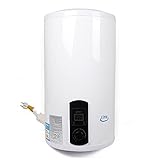 Wandspeicher Elektrischer Tank-Wassererhitzer, Warmwasserbereiter, Untertischboiler Elektro Warmwasserspeicher Boiler Elektrospeicher Wassererhitzer mit Temperaturanzeige (120L)