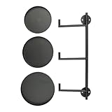 Montiertes Pflanzenregal – vertikaler Terrassenhalter, platzsparendes Blumenregal | Schwenkbarer stabiler Ständer, elegante Arrangement-Halterung für Lounge, Wintergarten, Außenterrasse