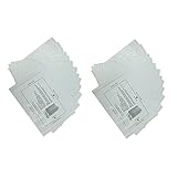 Mocturnity 24 Stück Schmierblätter für Aktenvernichter, Öl, Schredder, Schmiermittel, tragbar, für Papier
