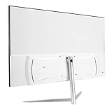 CCYLEZ 21,5-Zoll-Computermonitor, 16X10 1920x1080 75HZ LCD Ultra Slim Desktop Display Industriemonitor, mit HD-Multimedia-Schnittstelle, VGA, DC, Weiß für die Anzeige von Industrieanlagen