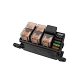 Fahrzeugelektronik Zubehör 6-Wege-Auto-Relais-Sicherungskasten-Baugruppe, 12/24 V, 40 A, Relais, Kfz-Versicherung, Tablets, Sicherungsmontage, Sicherungskasten, RV-Hauptsteuerungs-Anschlusskasten(24V4
