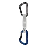 Mammut Workhorse Keylock 12 cm Quickdraw Straight Gate/Bent Gate Keylock, Graublau 12 cm