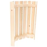 TOVINANNA Moderne Lampenschirm aus Finnischem Kiefernholz Explosionsgeschützte Sauna Lampenabdeckung Lichtschutz für Saunaraum Dekoratives Lampenzubehör