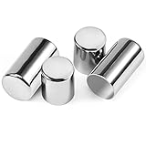 Eumti 4 Stück abnehmbare Docking-Hardware 4-Punkt-Abdeckungen-Kit Magnetabdeckung-Set Chrom kompatibel mit Harley Davidson Touring Electra Glide, Street Glide, Road Glide, Road King 2009–2023
