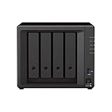 Synology DS923+ 4-Bay Diskstation NAS (AMD Ryzen™ 4 Threads R1600 Dual-Core 4GB Ram 2xRJ-45 1GbE LAN-Port) 16TB Bundle mit 4X 4TB Seagate IronWolf