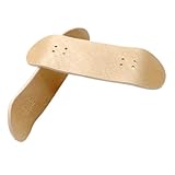 Alasum 2St Finger-Skateboard-Spielzeug Finger Skateboard fingerskaterboard Slide Board Finger-Skateboard-Decks Griffbrett Mini-Skateboard-Decks Finger-Skateboards, DIY-Decks Ahorn