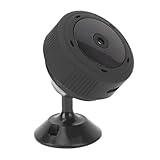 Sxhlseller Mini-Überwachungskamera, WLAN-Telefon-App-Fernüberwachung, Nachtsicht, Bewegungserkennung, Weitwinkel-Fisheye-Panorama, Loop-Aufnahme, Unterstützung für 128G-Speicherkarte