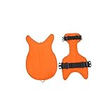 GREENADSCAPE Hundeschwimmweste Für Welpen Tragbare Sicherheitsweste Für Haustiere Größe S Orange Schwimmhilfe Für Hunde Ideal Für Outdoor Aktivitäten Und Wasserspaß
