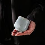 ZRMY Traditionelle japanische Teetasse, Keramik-Teeservice, chinesische Teetasse, Matcha-Schale, Teetasse, Matcha-Teeservice