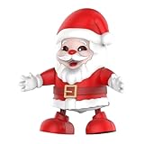 Qoukonao Singendes Musik Spielzeug | 20 cm Singend und Tanzend Weihnachtsspielzeug,Beleuchtete Festliche Spielpuppe für Festliche Anlässe im Innenbereich für Familie und Zuhause - Für Mädchen