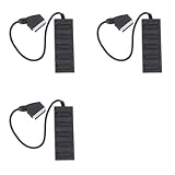 Akfldms 3X 21-Poliger Scart-5-Wege-Splitter, 21-Poliger Scart-Stecker auf 5-Buchsen, Adapteranschluss 5, Road-Scart, eine Aufteilung in Fünf Kabelleitungen