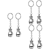 FRCOLOR 3 Sätze Metallschlüsselbund Für Geldbörse Muttertagsgeschenk Schlüsselanhänger Auto Schlüsselanhänger Car Keychain Reiz Boxhandschuhe Charms Anhänger 2 Stücke * 3