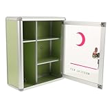 Cabilock 1 Set-box Medizin-box Medizin-kit Hausapotheke Großer Medizinschrank Mit Schließfach Organizer Für Medizinschränke Medizin-wandschließfach Platte Aus Aluminiumlegierung Und Dichte