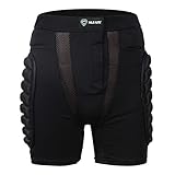 Schutzhosen Gepolsterte Protektorhosen Schutz Shorts Für Hüfte, Po Und Steißbein, Snowboard Shorts Herren Damen,Kurze Hose, Gepolstert Schutz Gear Für Snowboarden Skifahren Skating