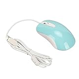Naroote Kabelgebundene Computermaus, Plug-and-Play, 3500 DPI, Ergonomisches Design, Kabelgebundene Gaming-Maus für die Arbeit (Blau)