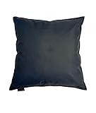 TexDeko® Garden 2er Pack Dekokissen 50x50cm UV - beständig Bezug und Füllung wasserabweisend Anthrazit