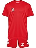 hummel Logo Set Trikot Set Kids rot, 6 (116) Kinder