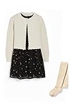 C&A Set Kinder Mädchen Regular Fit Bedruckt|Verziert schwarz 140